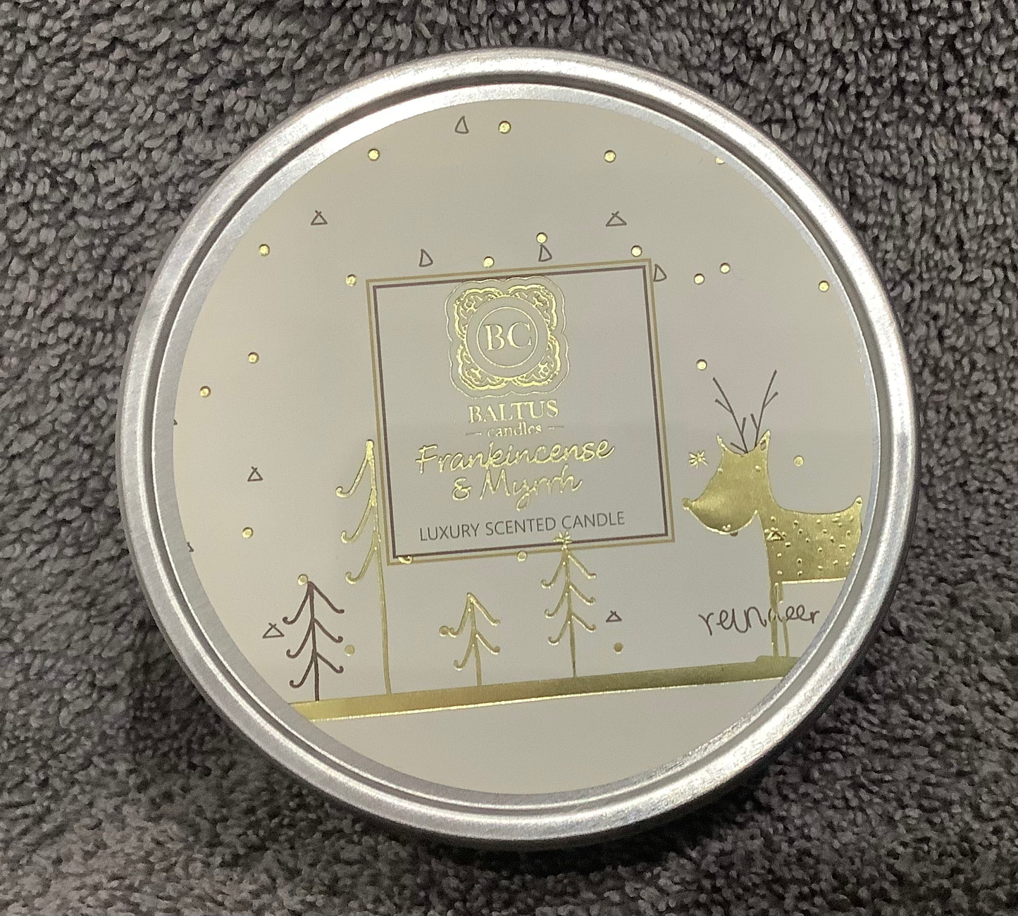 Baltus Frankincense & Myrrh Luxury scented candle