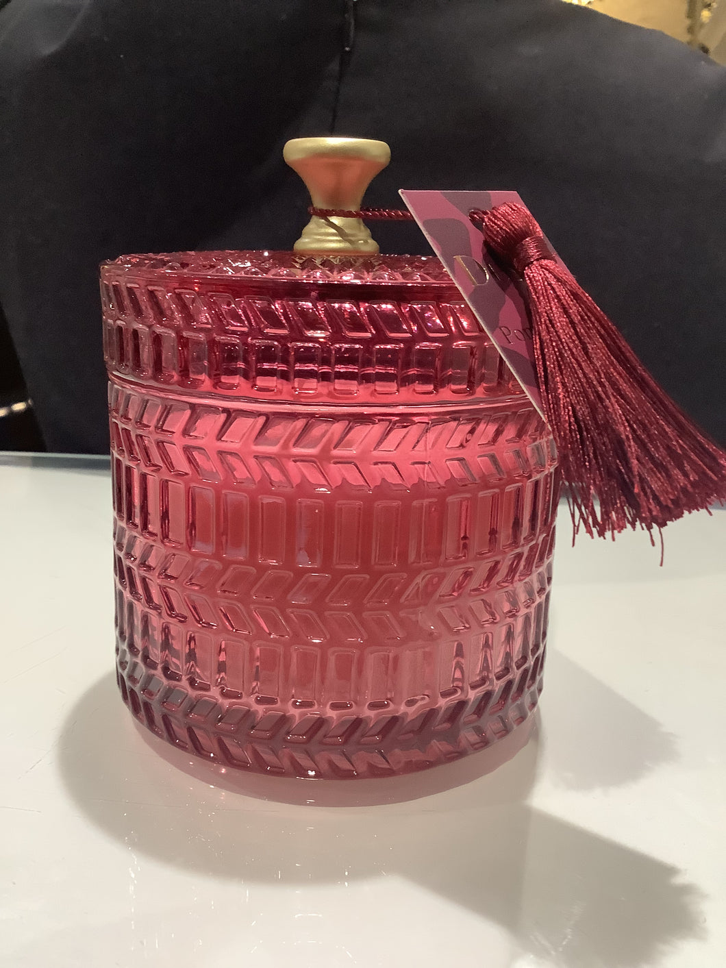 Desire Pomegranate Noir Boutique Candle Jar
