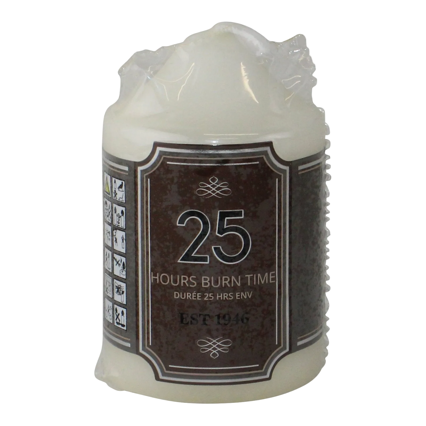 Church Pillar Candle (25 Hours Burn Time)