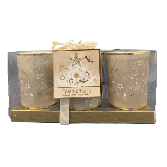 Festive Fairy Votives Trios