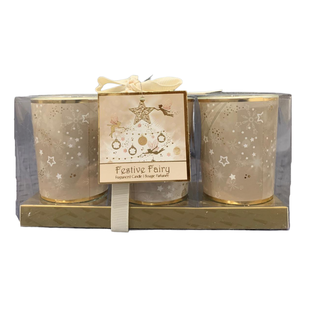 Festive Fairy Votives Trios